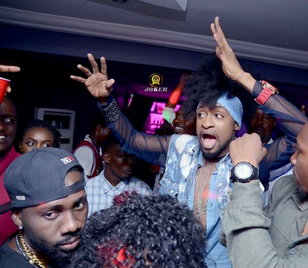 Marvis Clubs With 2Baba, Peter Okoye, Ice Prince & Denrele At Joker Club Benin (Photos)