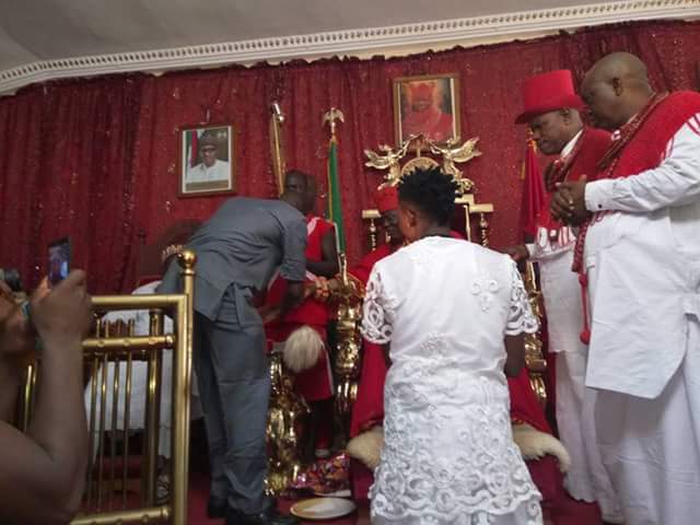 BBNaija: Efe Ejeba Becomes Prince Of Okpe Kingdom In Delta (Photos)