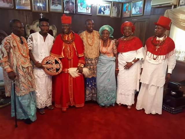 BBNaija: Efe Ejeba Becomes Prince Of Okpe Kingdom In Delta (Photos)