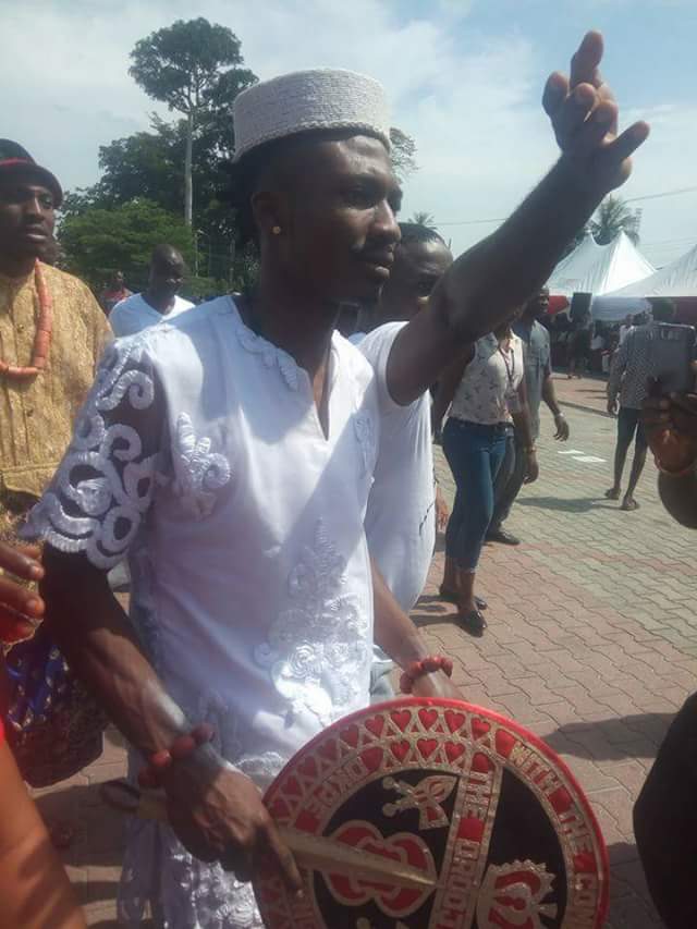 BBNaija: Efe Ejeba Becomes Prince Of Okpe Kingdom In Delta (Photos)