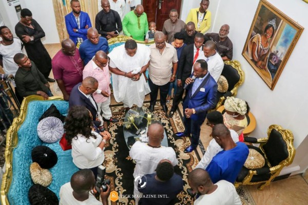 I Go Dye Unveils His Mother's Mansion, Apostle Suleman, Oshiomhole, Bovi Attend (Photos)