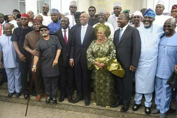 What Is Wrong With This Photo Of Chris Ngige At Dino Melaye's Book Launch?