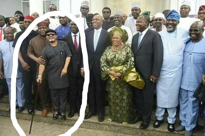 What Is Wrong With This Photo Of Chris Ngige At Dino Melaye's Book Launch?