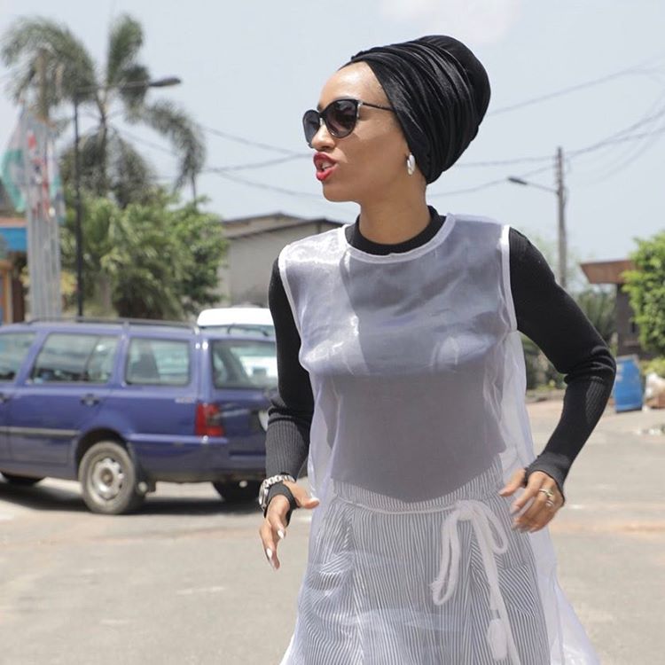 Singer Dija Steps Out In Unique Outfit (Photos)