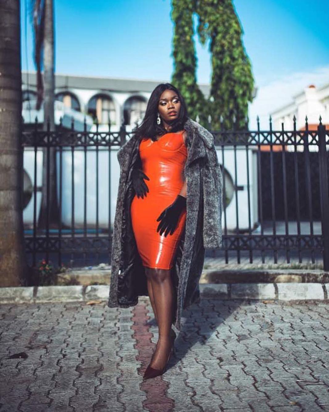 Bisola Looks Stunning As She Celebrates Christmas