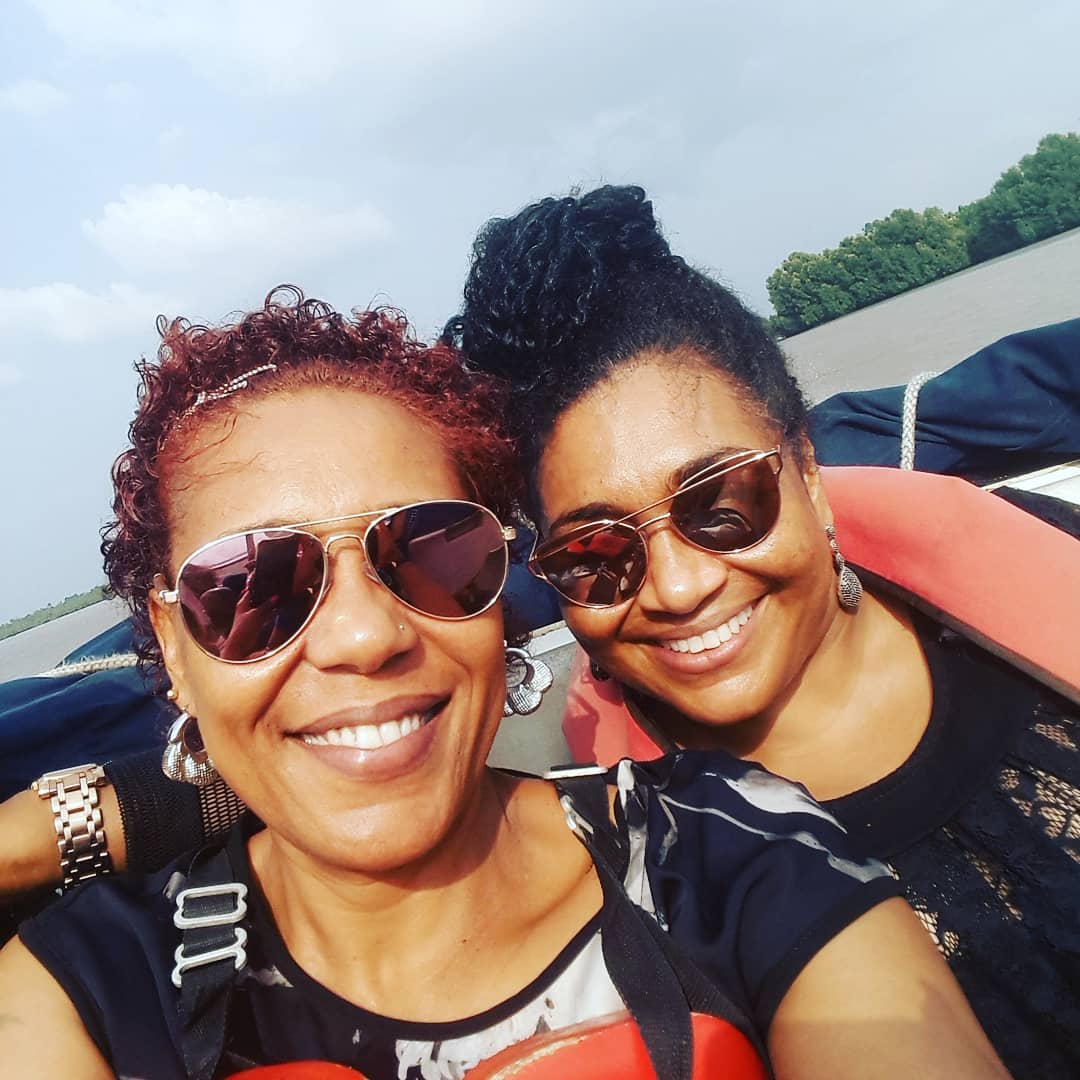 Hilda Dokubo And Shan George Celebrate Christmas In The Creeks Of Niger Delta