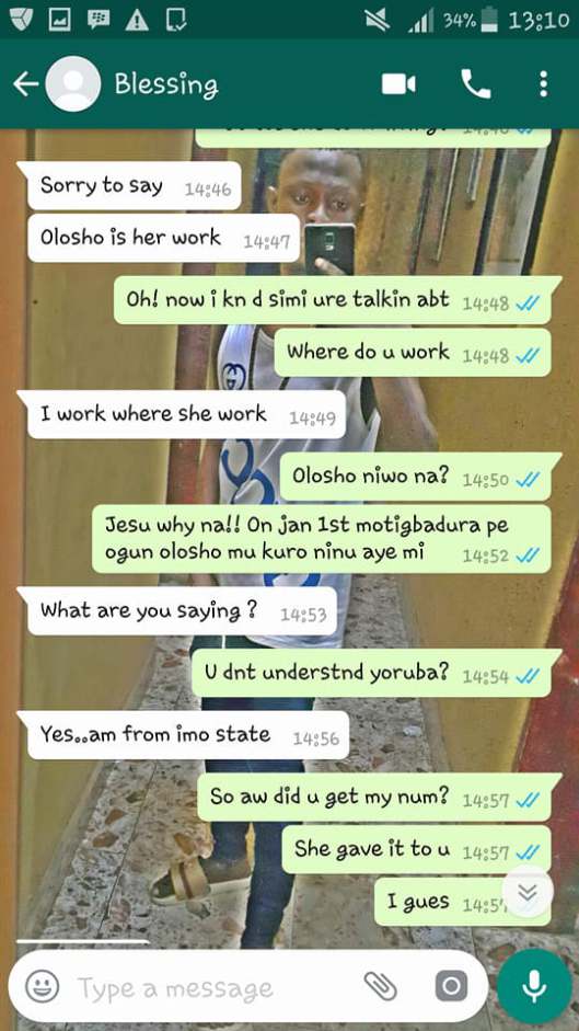 Hilarious Whatsapp Conversation Between A Sex Worker And A Potential Client