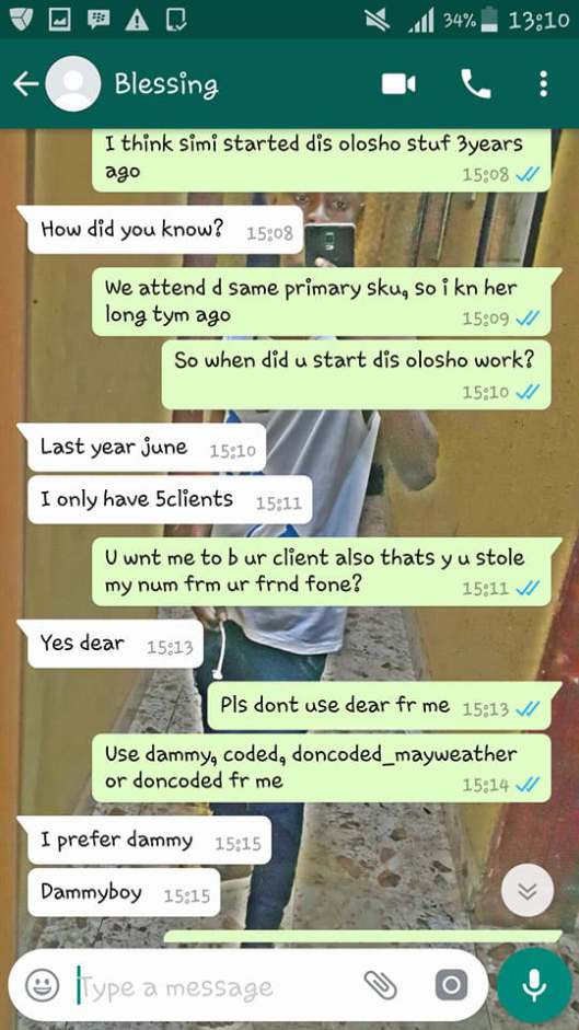 Hilarious Whatsapp Conversation Between A Sex Worker And A Potential Client