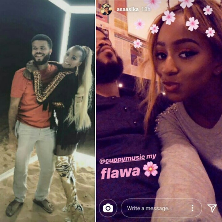 'DJ Cuppy My Flawa' - Asa Asika, Davido's Manager Gushes About Girlfriend