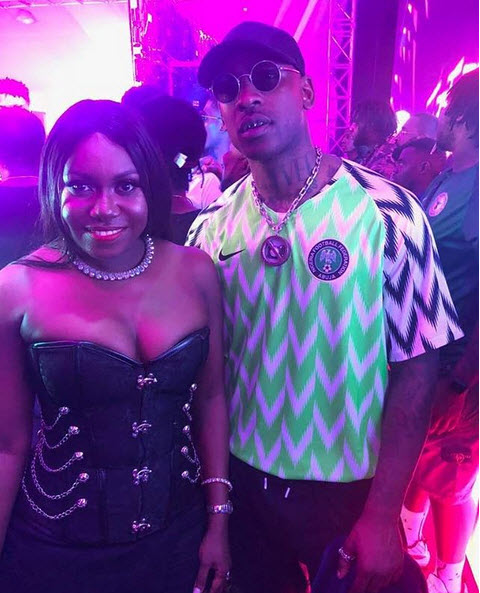 Singer Niniola Steps Out In Massive Cleavage-Baring Outfit (Photos)