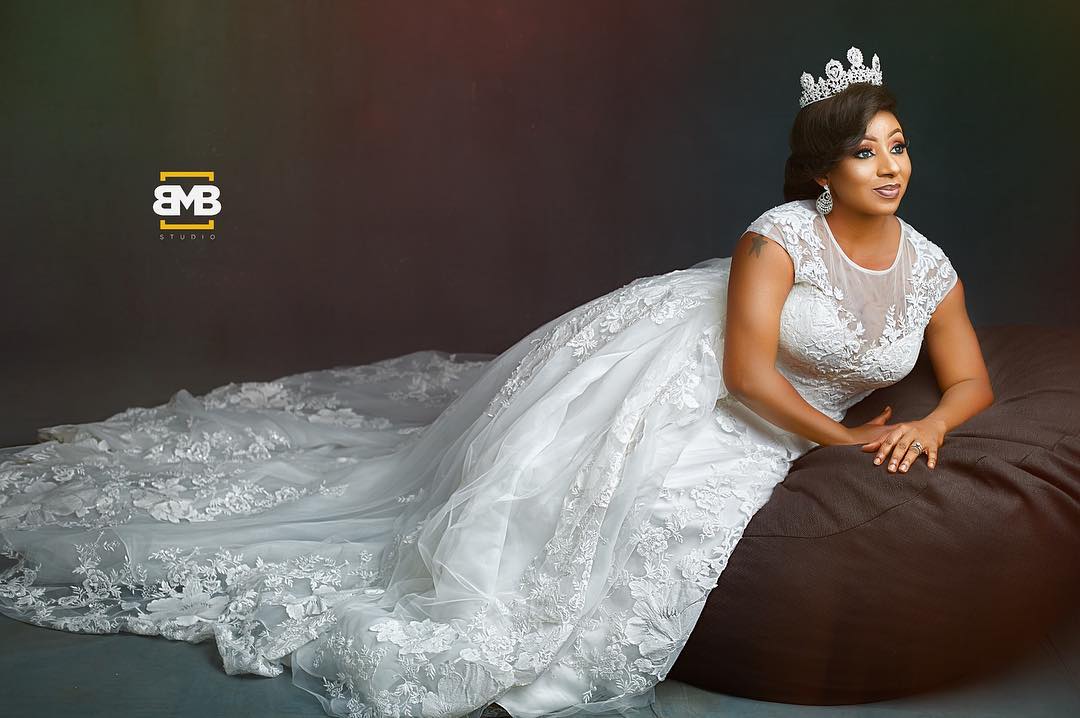 Actress Mide Martins Looks Flawless In A Wedding Outfit (Photos)