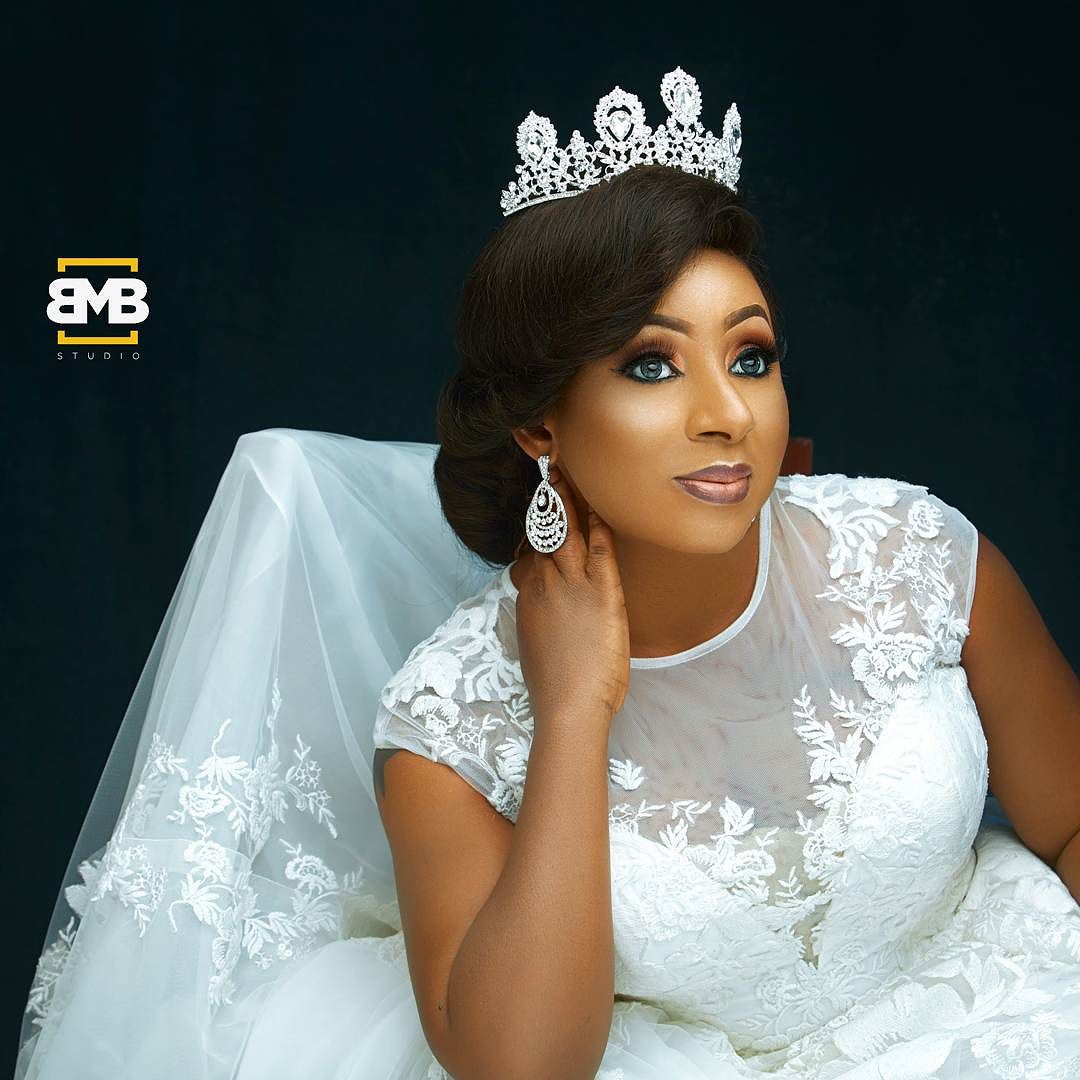 Actress Mide Martins Looks Flawless In A Wedding Outfit (Photos)