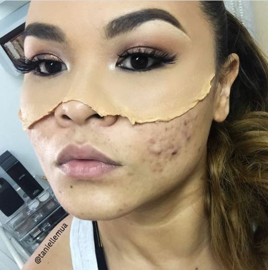 Pretty Makeup Artiste Shocks Many People Online After She Removed Her Makeup (Pics)