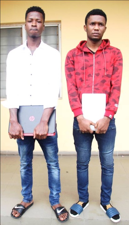 Yahoo Boys With Exotic Car And House Arrested By EFCC In Lagos (Photos)