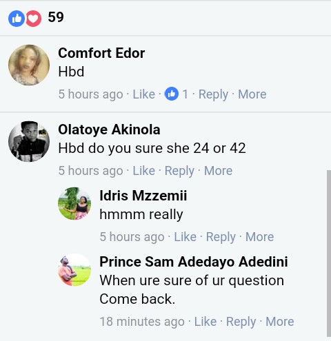 'Are You Sure You Are 24 Or 42?' - Guy Asks Lady Who Celebrated Her 24th Birthday