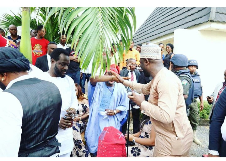 E-Money, His Wife And Kcee Storm Village, Welcomed By Kinsmen (Photos)