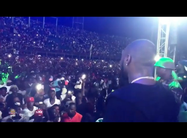 Davido Performs At 50,000 Capacity Stadium In Sierra Leone (Photos + Video)