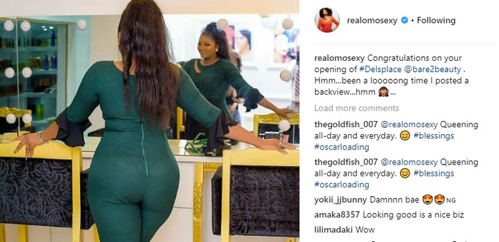 'It Has Been Long Time I Posted A Back View': Omotola Shows Off Her Backside