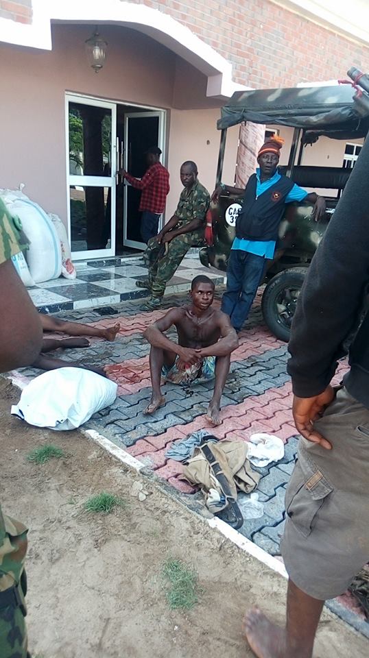 OMG!! See Human Skulls, Arms Recovered From Militant Leader, Don Wanny's Mansion