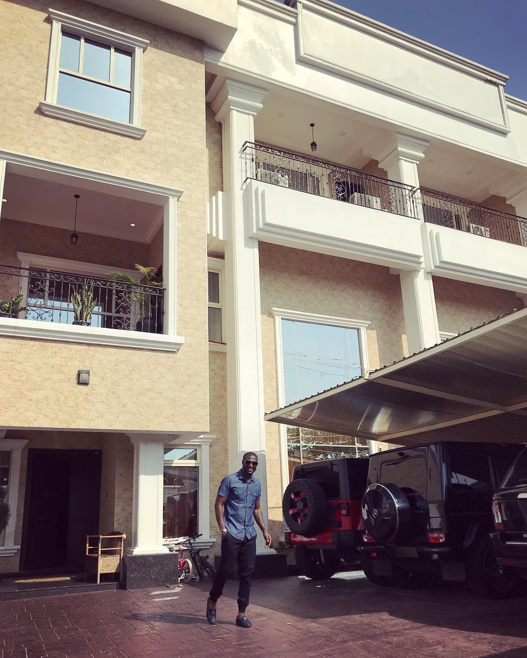 Peter Okoye Shows Off His Mansion And Cars (Photos)