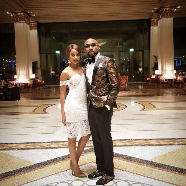 Photos From Banky W And Adesua Etomi's Romantic Date Night In Dubai