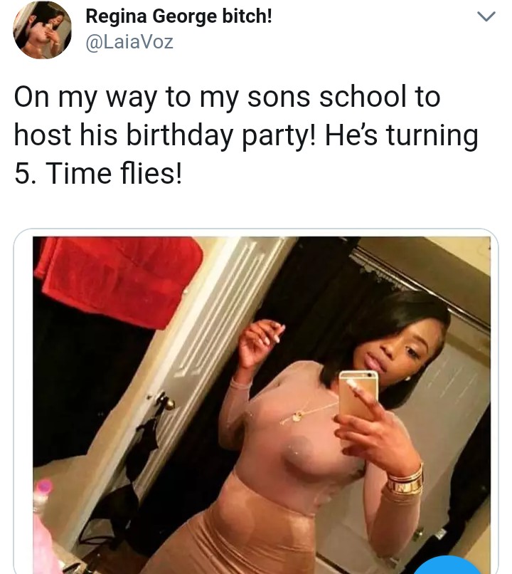 Chai! See What A Mom Wore To Celebrate Her 5-Year-Old Son In The Kid's School