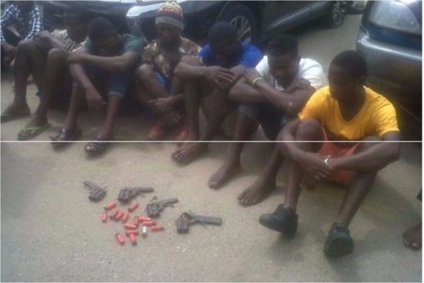 Six Lagos Traders Arrested By Police In Ladipo Market For Robbery And Cultism