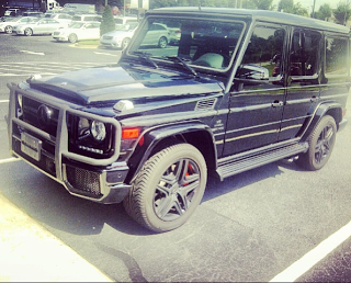 Davido Flaunts His Newly Acquired N21 Million 2013 Mercedes-benz G63 AMG Car