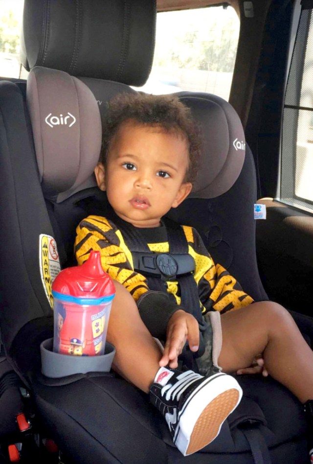Kim and Kanye West's Son, Saint West, Hospitalized For Pneumonia Netnaija