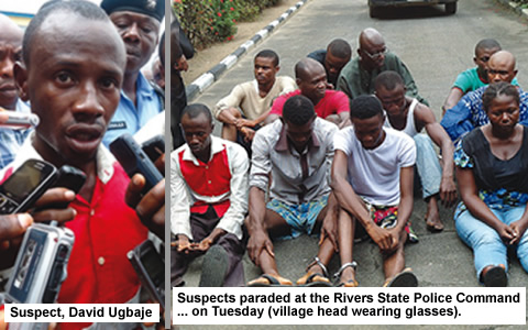 Photo Of The ALUU UNIPORT Student Killers, People That Clubbed And Burnt Them