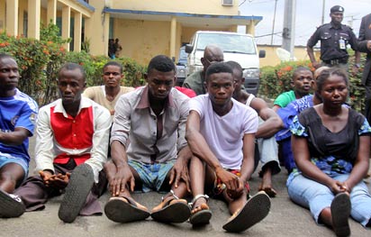 Photo Of The ALUU UNIPORT Student Killers, People That Clubbed And Burnt Them