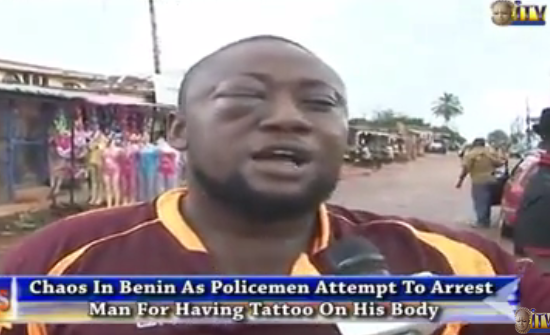 BREAKING NEWS!! People With Tattoos Will Be Arrested In Port Harcourt (See Why)
