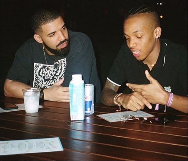Aww! See How Drake Was Looking At Nigerian Singer, Tekno During Their Meeting