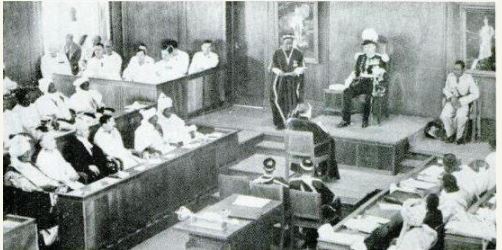 See What The Nigeria Legislative Council Looked Like In 1940 (Photo)
