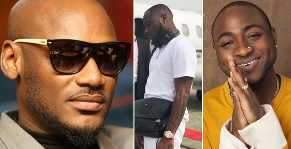 How Davido Chased 2Face Off The Stage During His 30 Billion Concert Because He Was Drunk (Photos + Video)
