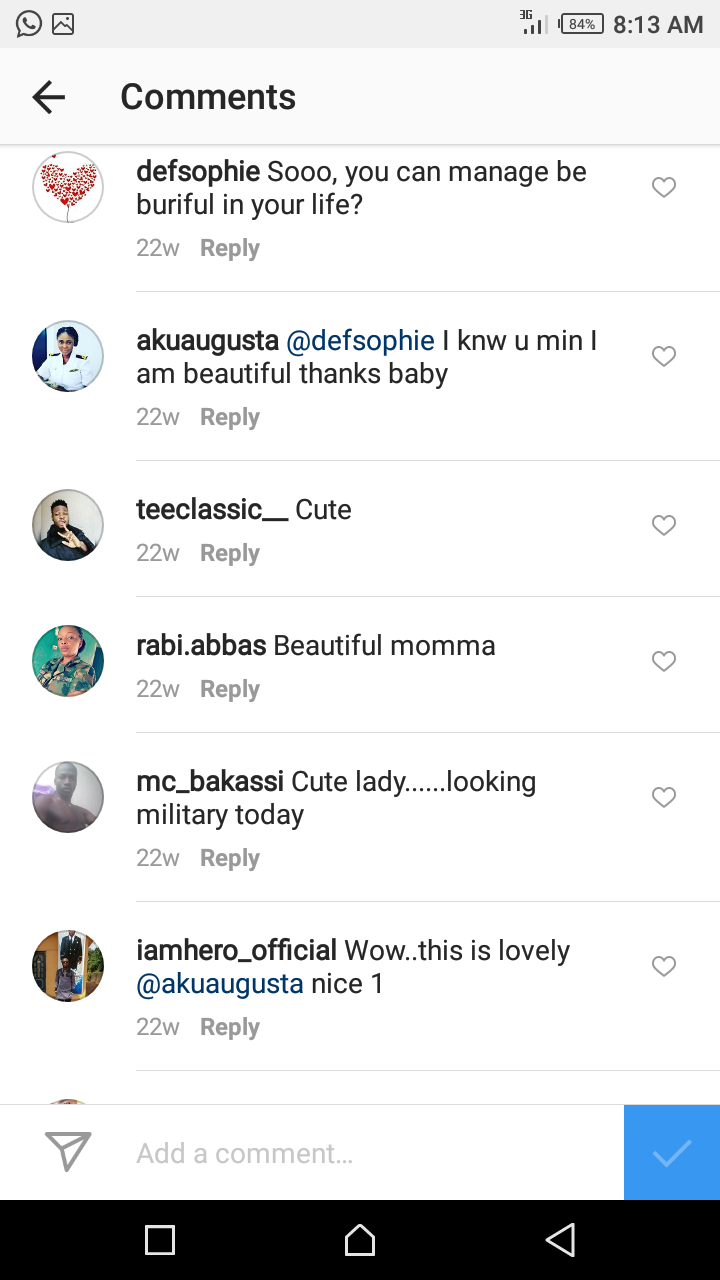 'Too Much Juice': See Beautiful Nigerian Naval Officer That Got People Talking