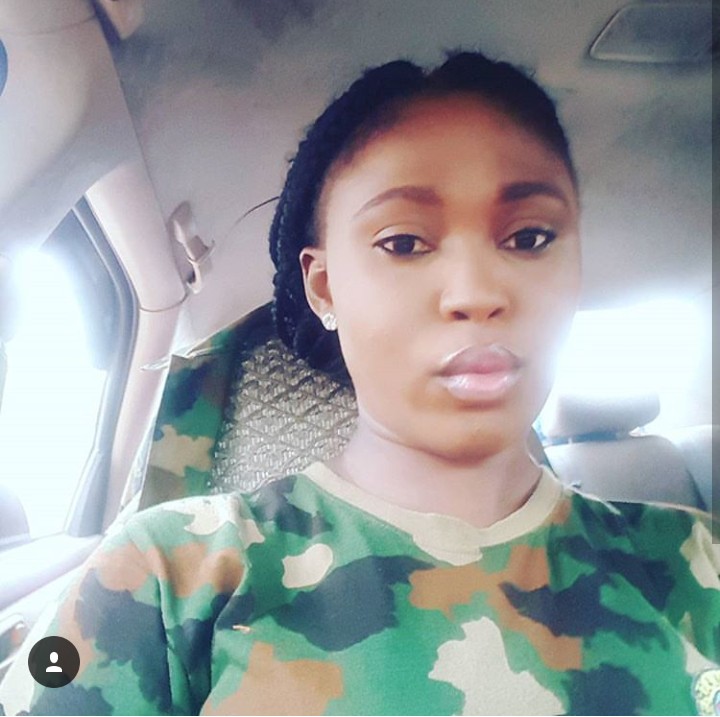 'Too Much Juice': See Beautiful Nigerian Naval Officer That Got People Talking