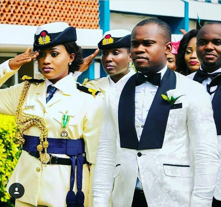 'Too Much Juice': See Beautiful Nigerian Naval Officer That Got People Talking