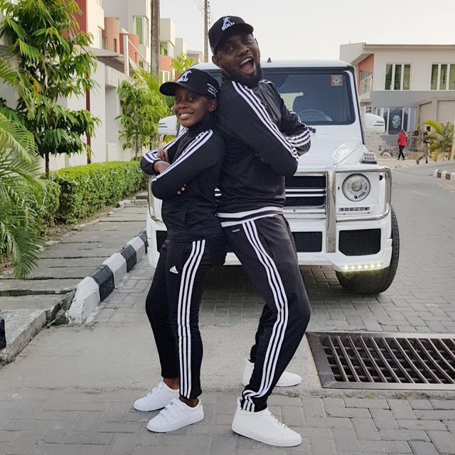 'Twinning With My Little Angel': Comedian AY and His Daughter Rock Matching Outfits
