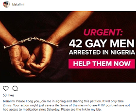 Bisi Alimi Wants You To Help 42 Arrested Gay Men