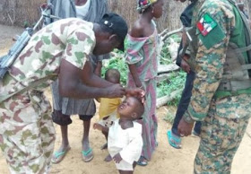 Nigerian Army Immunise 1,227 Children In Villages