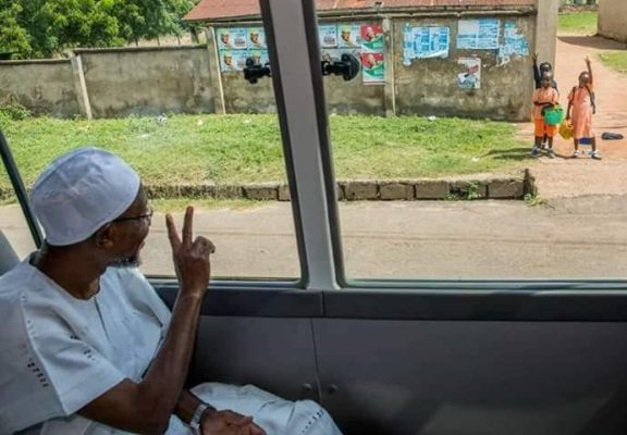 So Cute! Check Out A Photo Of Little Kids Hailing Governor Rauf Aregbesola