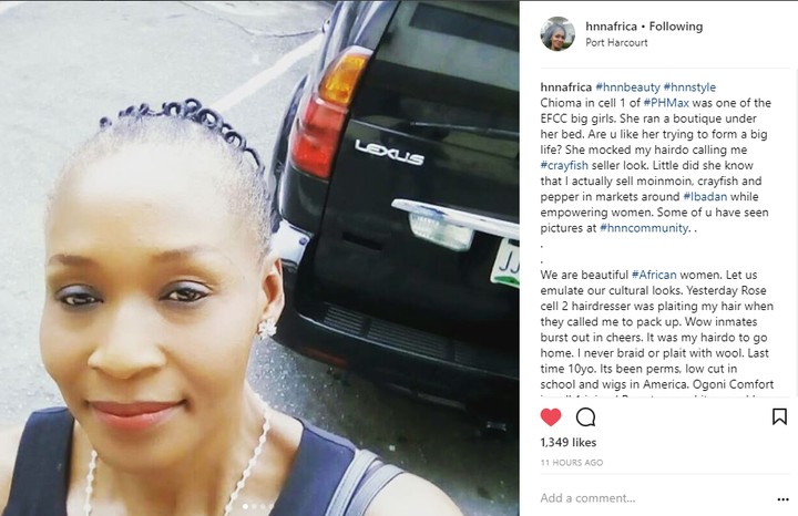 Check Out Kemi Olunloyo's Hairdo In First Pictures Since Release From Prison