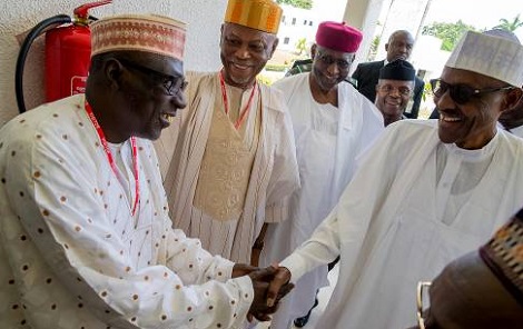 Photos: Buhari, Osinbajo Meet APC, PDP Leaders