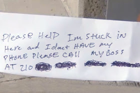 Man Stuck Inside Cash Machine Posts Messages Begging For Help Through Money Slot