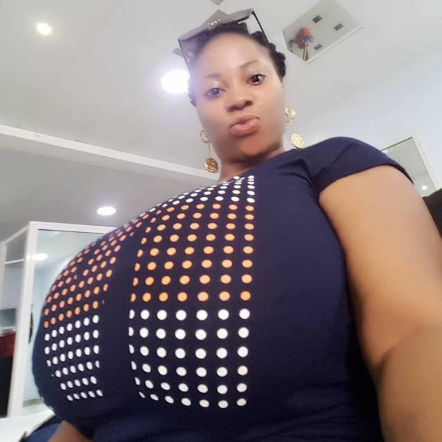 WTF!! Nigerian Lady Shuts Down The Internet With Her Humongous Bosoms