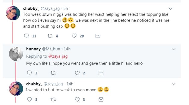Pretty Nigerian Lady Catches Boyfriend With Another Girl At Dominos After He Lied About Having Headache (Read Tweet)