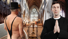 Church Of England Forced To Ban MANKINIS And Football Shirts In The Pulpit