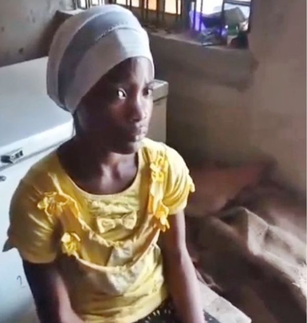 Wickedness: Teenage Househelp Caught Feeding 1-Year-Old Baby With Liquid Soap (Photos & Video)