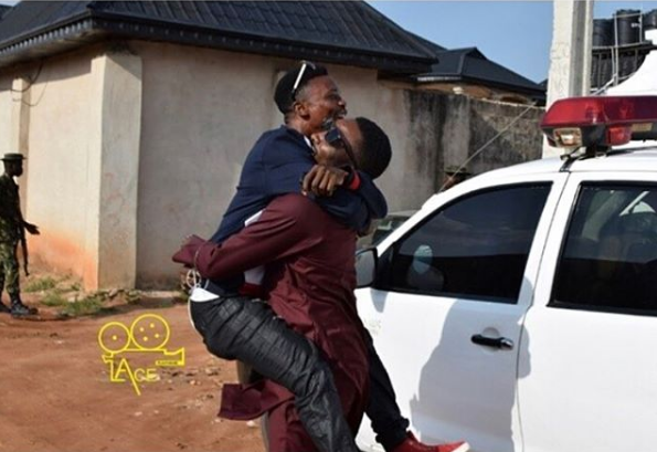 Bovi Lifts I Go Dye Up With Excitement As They Reunite At His Mum's House Warming